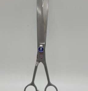 9” Straight Gunmetal Gray Grooming Shears