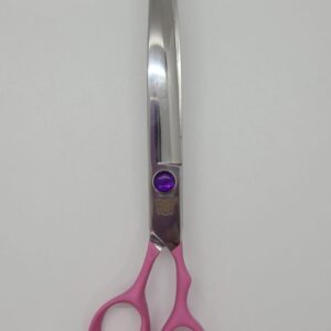 8” PINK CURVED NON-SLIP GROOMING SHERAS