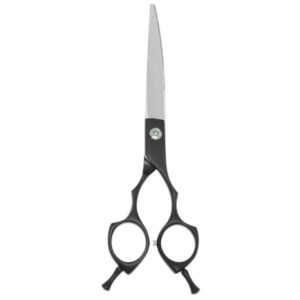 6.5″ Black Curved Asian Fusion Grooming Shears