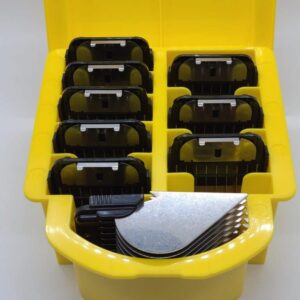 Bulldog Heavy Duty Metal 9pc Comb Attachment Set