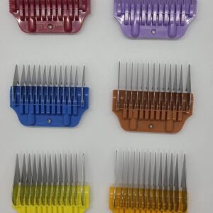 6pc SMALL WIDE COMB ATTACHMENT SET