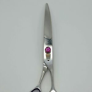 8” Curved Serrated Grooming Shears